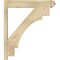 Ekena Millwork Merced Rough Sawn Arts and Crafts Outlooker, Douglas Fir, 6"W x 30"D x 34"H OUT06X30X34MRC03RDF - alternate 3